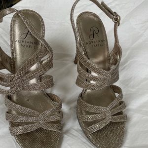 Elegant strappy heels